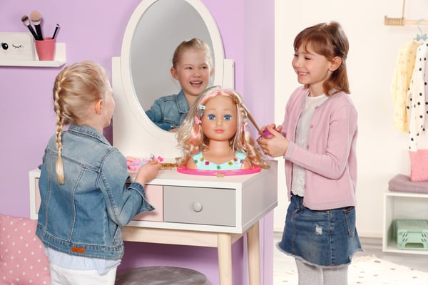 BABY born Sister Styling Head Princess Doll make-up & hair styling set