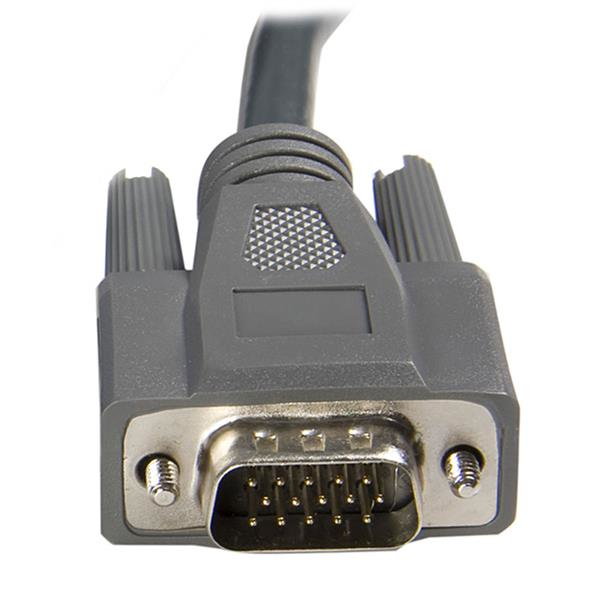 StarTech.com SVUSBVGA6 KVM-kablar Svart 1,8 m
