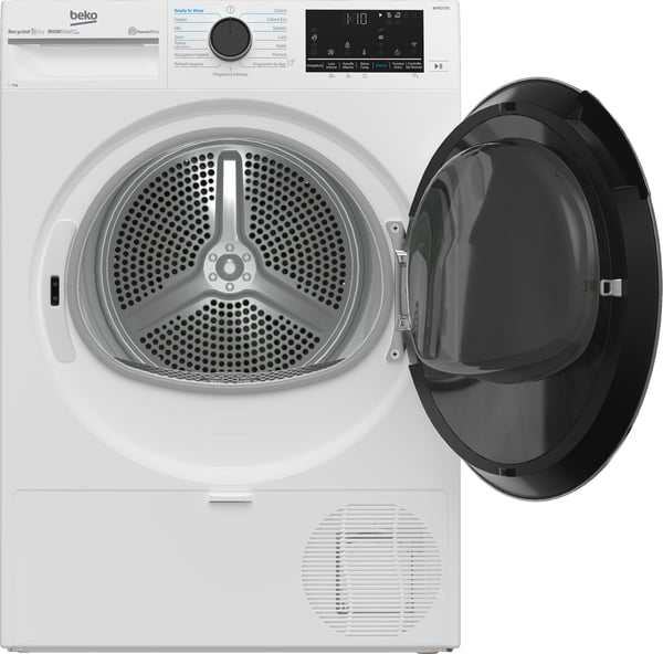 Beko BT96DBS kuivausrumpu Vapaasti seisova Edestä täytettävä 9 kg Valkoinen