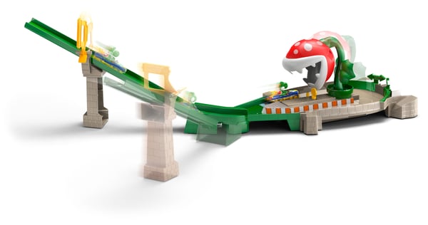 Hot Wheels Mario Kart MARIOKART PIRANHA PLANT SLIDE-banset