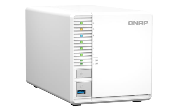 QNAP TS-364 NAS Tower Intel® Celeron® N5095 8 GB DDR4 0 TB QNAP Turbo System Vit