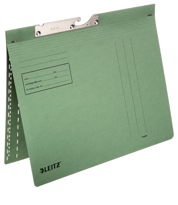 Leitz 20140055 hængemappe Pap A4 Grøn