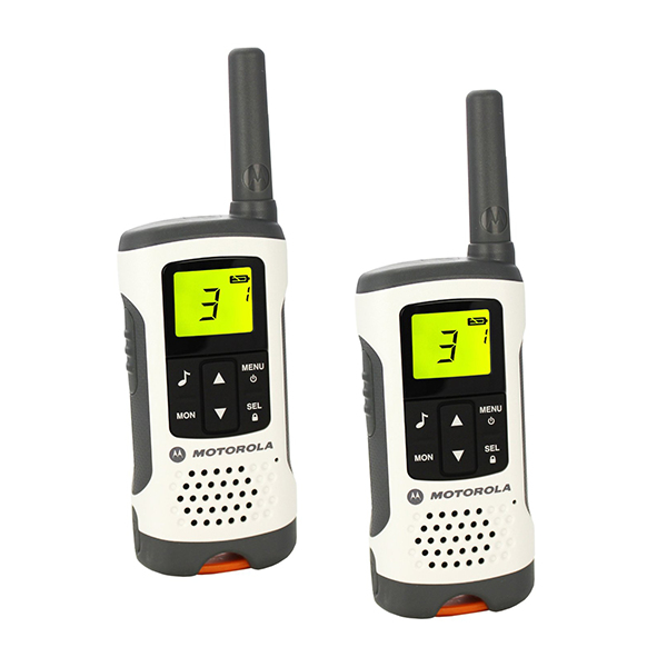 Motorola TLKR T50 to-vejs radio 8 kanaler Grå, Metallic