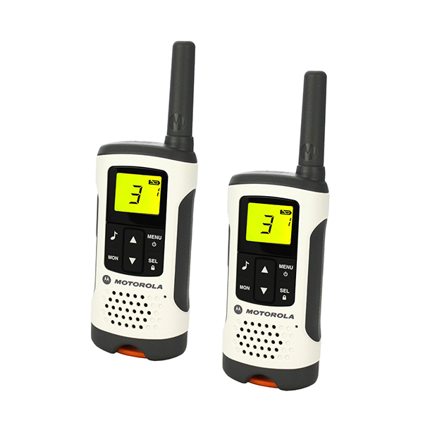 Motorola TLKR T50 to-vejs radio 8 kanaler Grå, Metallic