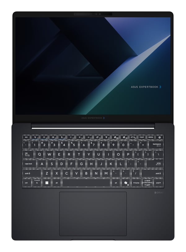 ASUS ExpertBook B5 G2 B5405CAA-NZ0043X Copilot+ PC Intel Core Ultra 5 325 Bärbar dator 35,6 cm (14") WQXGA 16 GB DDR5-SDRAM 512 GB SSD Wi-Fi 7 (802.11be) Windows 11 Pro Grå QWERTZ tyska