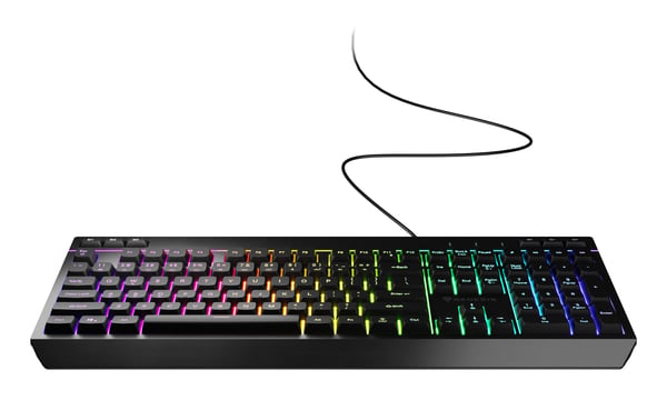 GAMING TASTATUR GENESIS RHOD 530 RGB MED BAGGRUNDSBELYSNING PROGRAMMERBAR