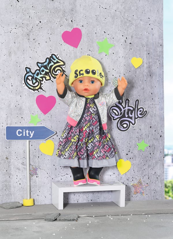 BABY born City Deluxe Style Nuken vaatesetti