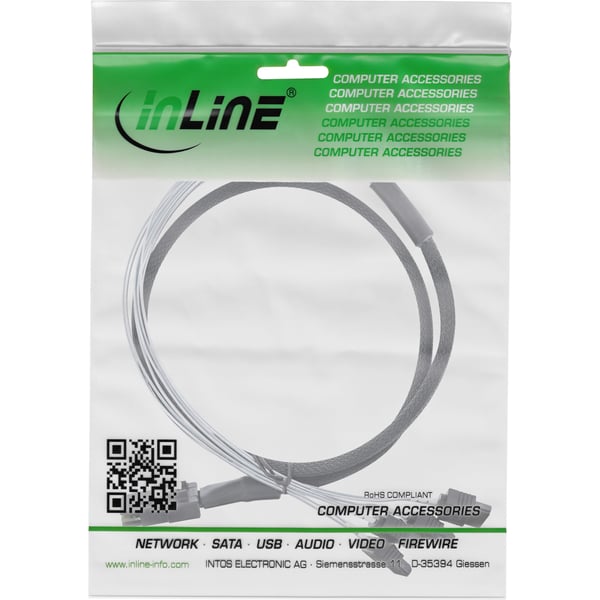 InLine 27620A Serial Attached SCSI (SAS)-kabel 0,75 m Rød