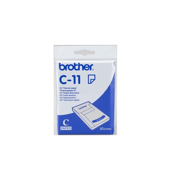 Brother C-11 termisk papir A7 Brother C-11 termisk papir A7