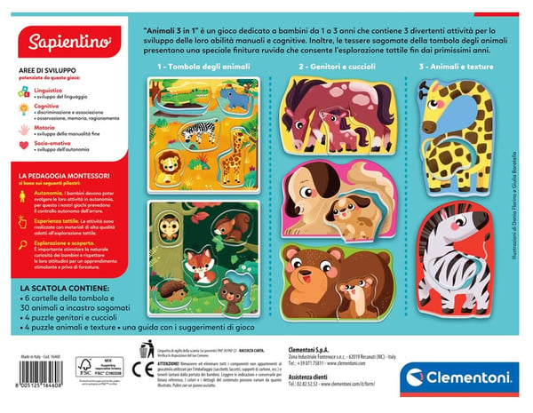 Clementoni Montessori 16460 utbildningsleksaker