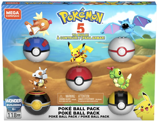 MEGA Pokémon Construx Poké Ball-paket, exklusivt