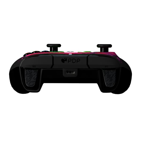 PDP REMATCH GLOW Advanced Svart, Grön, Röd USB Spelplatta Analog / Digital PC, Xbox One, Xbox Series S, Xbox Series X