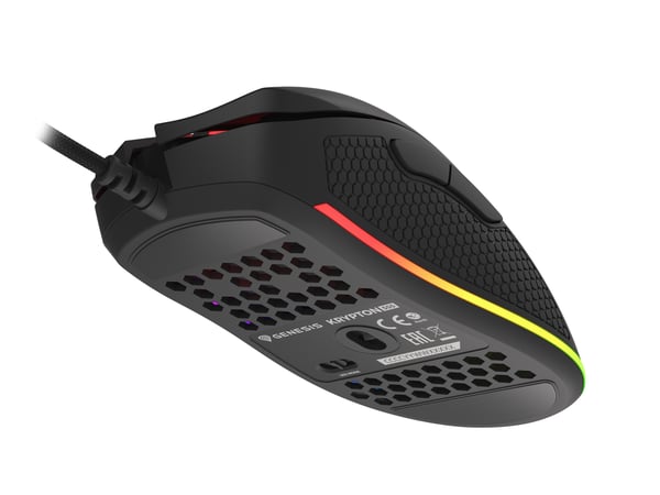 GENESIS Krypton 555 hiiri Pelaaminen Oikeakätinen USB A-tyyppi Optinen 8000 DPI