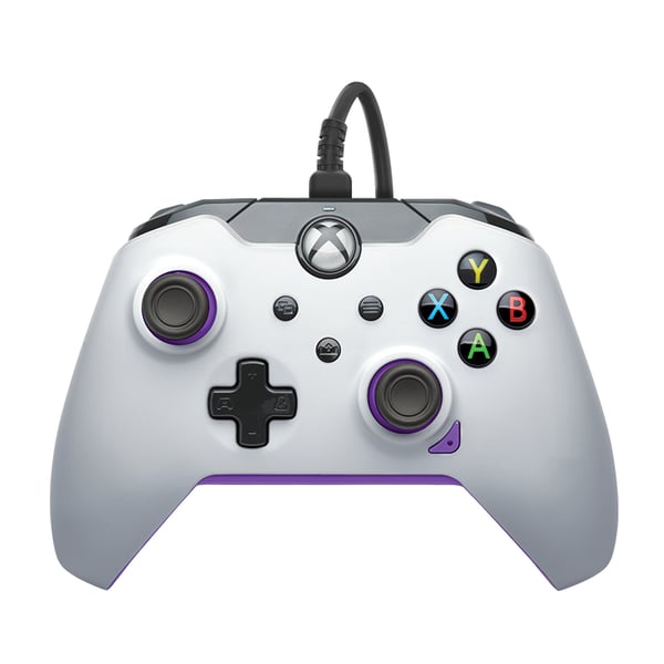 PDP 049-012-WPR spil-controller Lilla, Hvid USB Gamepad Analog/digital PC, Xbox, Xbox One X, Xbox Series S, Xbox Series X
