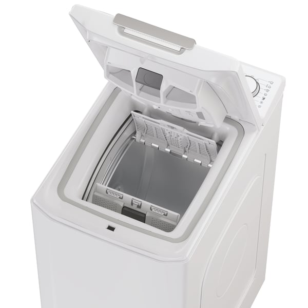 Candy TCA474TM5-S vaskemaskine Top-indlæsning 7 kg 1400 rpm Hvid