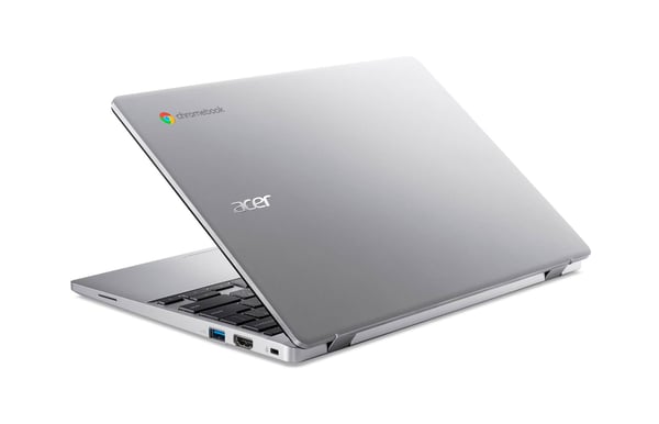 Acer Chromebook CB311-12HT-C8YQ Intel® N N100 29,5 cm (11.6") Berøringsskærm HD 4 GB LPDDR5-SDRAM 64 GB eMMC Wi-Fi 6E (802.11ax) ChromeOS Tysk Sølv