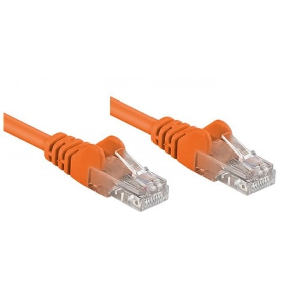 Techly 3m Cat5e UTP RJ-45 netværkskabel Orange U/UTP (UTP)
