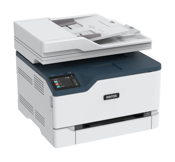 Xerox C235 A4 22 ppm trådlös kopiering/utskrift/scanning/fax PS3 PCL5e/6 ADF 2 magasin Totalt 251 ark