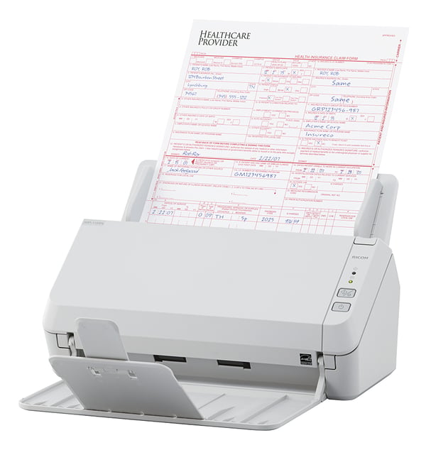 Ricoh SP-1125N ADF-scanner 600 x 600 dpi A4 Grå