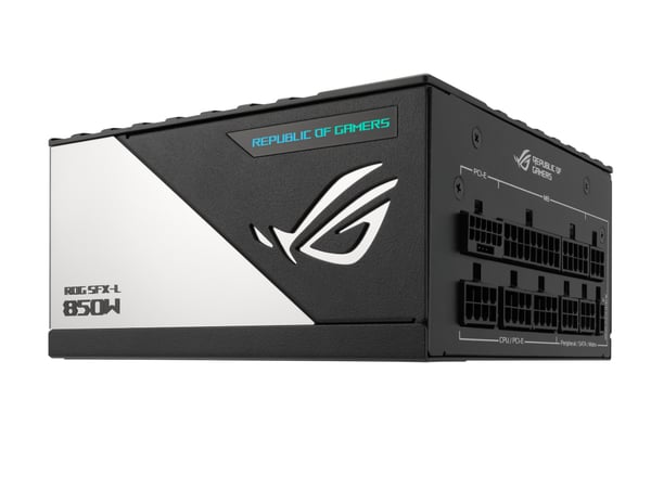 ASUS ROG Loki SFX-L 850W Platinum strömförsörjningsenheter 24-pin ATX Svart, Silver