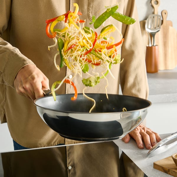 Tefal Emotion+ E3271944 stekpanna Wokpanna Rund