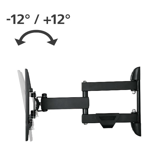 Hama 00220840 TV-kiinnike 121,9 cm (48") Musta