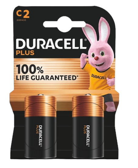 Duracell Plus 100 C Engangsbatteri Alkaline