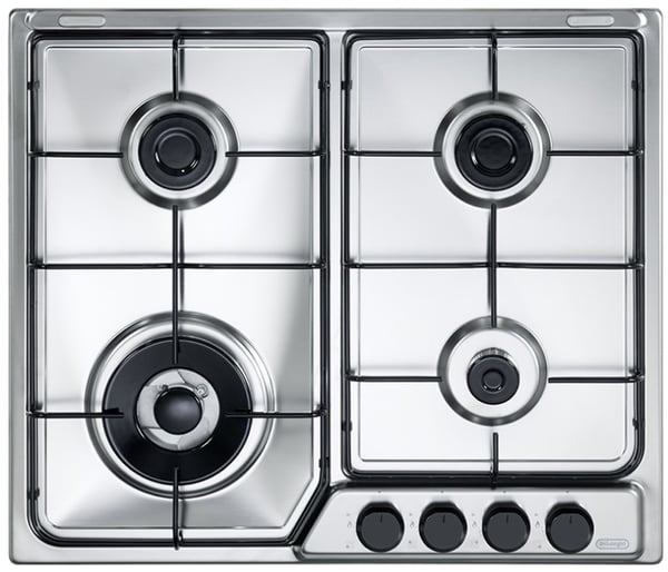 De’Longhi FFA 46 ASDV kogeplade Rustfrit stål Indbygget 60 cm Gaskomfur 4 zone(s) De’Longhi FFA 46 ASDV kogeplade Rustfrit stål Indbygget 60 cm Gaskomfur 4 zone(s)