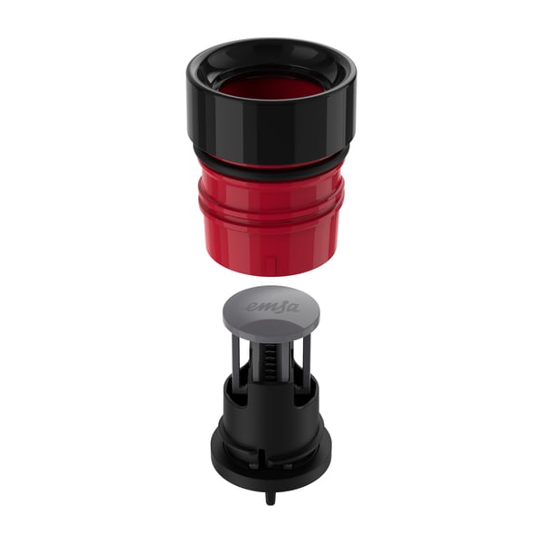 EMSA Bludrop Sleeve N31112 Dagligt forbrug 700 ml Rustfrit stål Grøn, Rustfrit stål