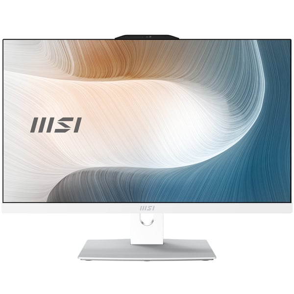 MSI Modern AM242P 1M-2097EU Intel Core 7 150U 60,5 cm (23.8") 1920 x 1080 pixlar Allt-i-ett-dator 16 GB DDR5-SDRAM 512 GB SSD Windows 11 Pro Wi-Fi 6E (802.11ax) Vit