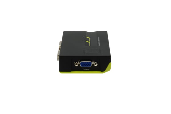 LevelOne KVM-0221 KVM-switchar Svart, Grön