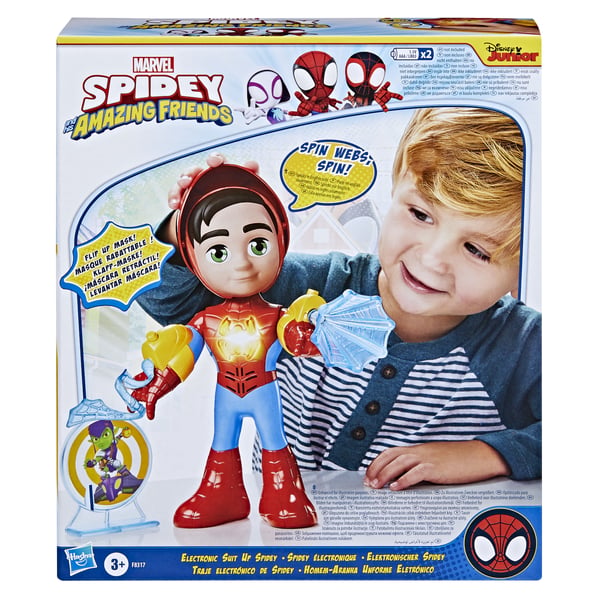 Marvel Spidey and His Amazing Friends Electronic Suit Up Spidey