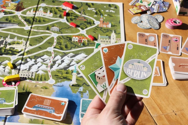 Tactic Great Tour Brætspil Rejser/eventyr