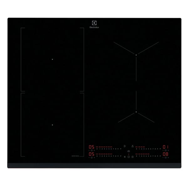 Electrolux EIS62453 Svart Inbyggd 60 cm Induktionshäll med zon 4 zone(s)