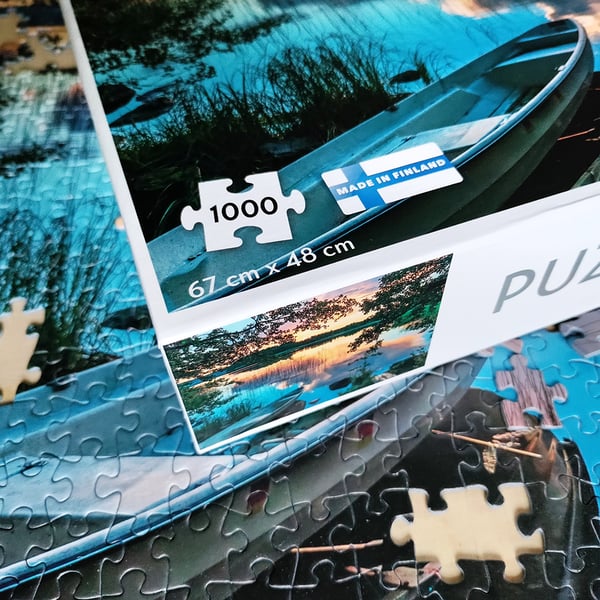 Tactic 56684 puslespil 1000 stk Landskab