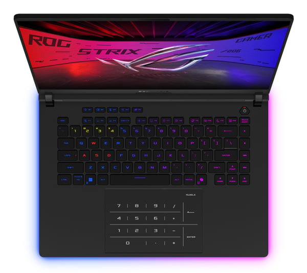 ASUS ROG Strix SCAR 16 G635LX-U92A59PB1 bärbara datorer Intel Core Ultra 9 275HX Bärbar dator 40,6 cm (16") 2.5K 64 GB DDR5-SDRAM 1 TB SSD NVIDIA GeForce RTX 5090 Wi-Fi 7 (802.11be) Windows 11 Home Svart QWERTY Engelsk