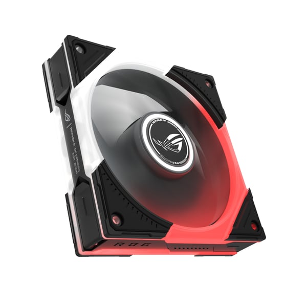 ASUS ROG Eurux GR120 ARGB Reverse Fan - Triple Pack Datorväska 12 cm Svart, Vit 3 styck