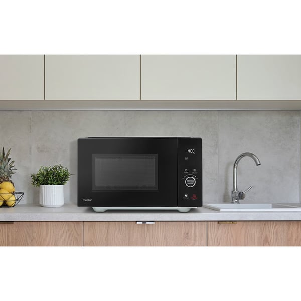 MEDION MD12041 Sort Kombination mikroovn Bordplade 25 L 900 W