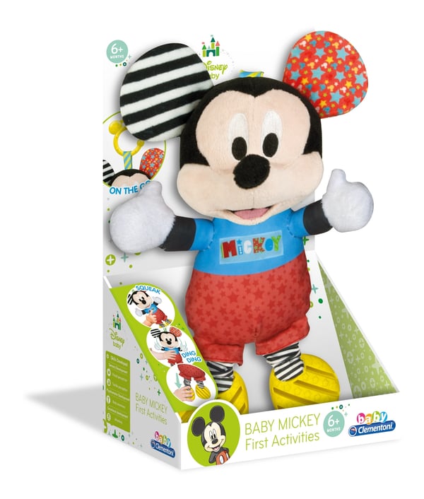 Clementoni Baby Mickey First Activities leksaker till barnvagnsmobil