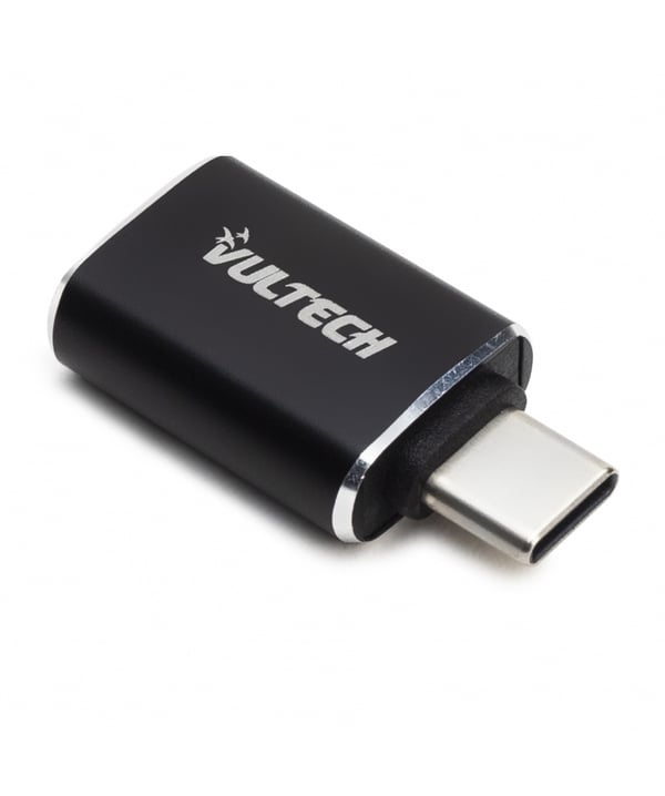 Vultech ADP-02P kabel kønsskifter USB Type-C USB Type-A Sort