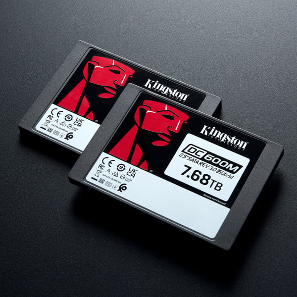 Kingston Technology DC600M 7,68 TB 2.5" Serial ATA III 3D TLC NAND