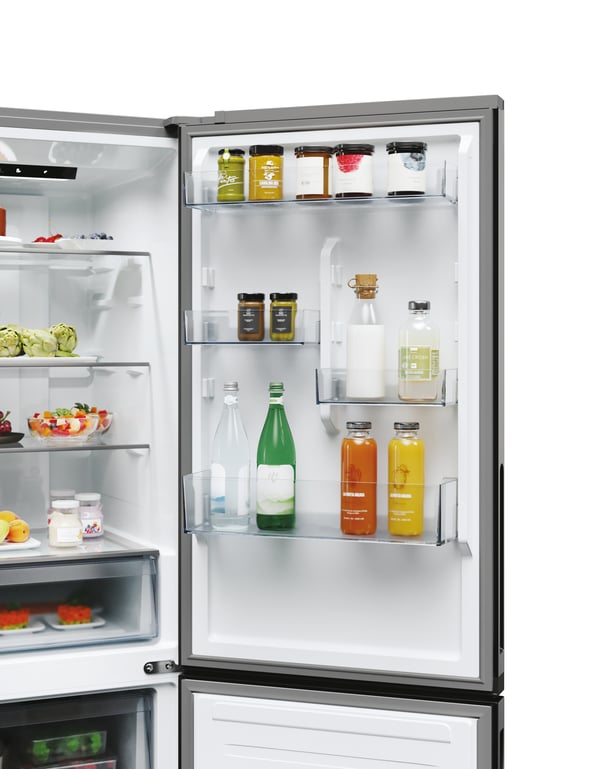Candy Fresco CNCQ2T618EX Fritstående 355 L Rustfrit stål
