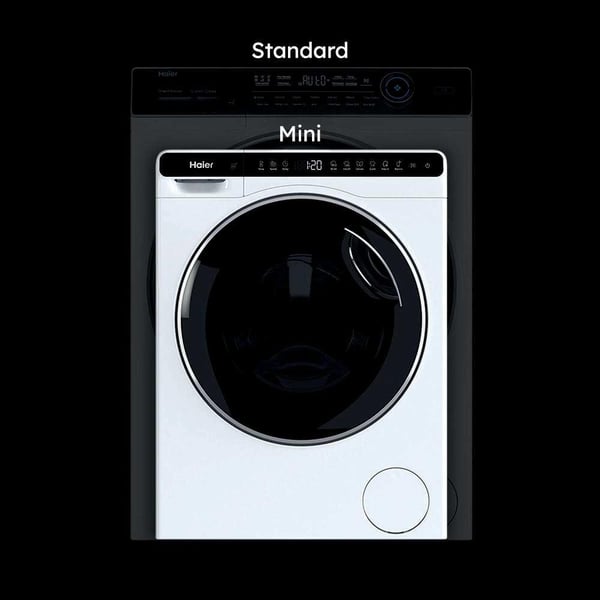 Haier HW50-BP12307U1-S vaskemaskine Front-læsning 5 kg 1200 rpm Hvid