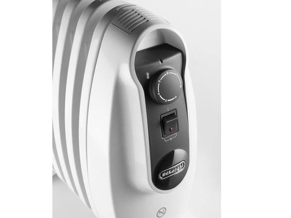 De’Longhi TRNS0808M inomhus Vit 800 W Elektrisk oljevärmare