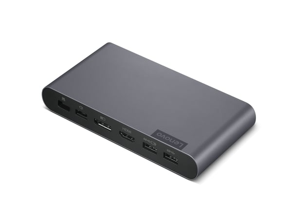 Lenovo USB-C Universal Business Dock Kabel 2 x USB 3.2 Gen 2 (3.1 Gen 2) Type-C Grå
