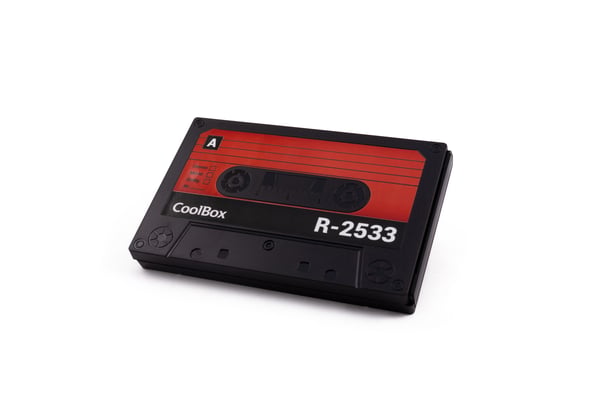 CoolBox SlimChase R-2533 HDD-/SSD-kotelo Musta, Punainen 2.5"