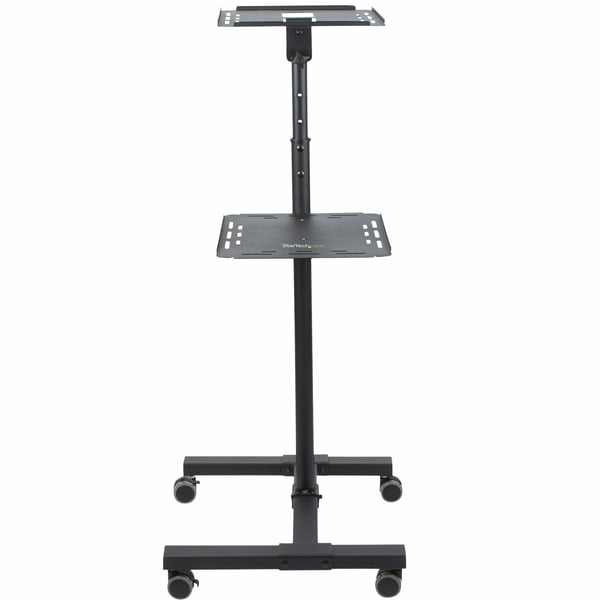 StarTech.com Mobil projektor- och laptopstativ/vagn - Kraftig (2 hyllor, 10 kg vardera)