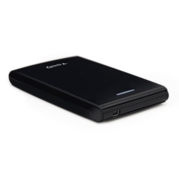 TooQ TQE-2526B Hölje för lagringsenheter HDD-hölje Svart 2.5" USB-ström