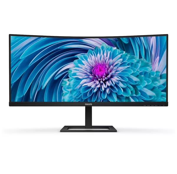 Philips E Line 346E2CUAE/00 computerskærm 86,4 cm (34") 3440 x 1440 pixel Wide Quad HD+ LCD Sort