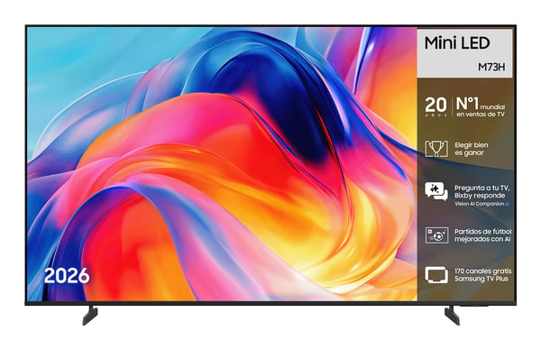 Samsung TU43M73HAU 109,2 cm (43") 4K Ultra HD Smart-TV Wi-Fi Grå